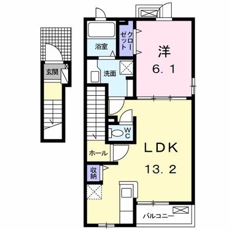 Ｎリシェス羽塚の物件間取画像